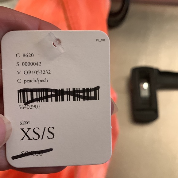 Free People Movement Peach Tie-Dyed High-Rise Leggings Size XS - Picture 7 of 7